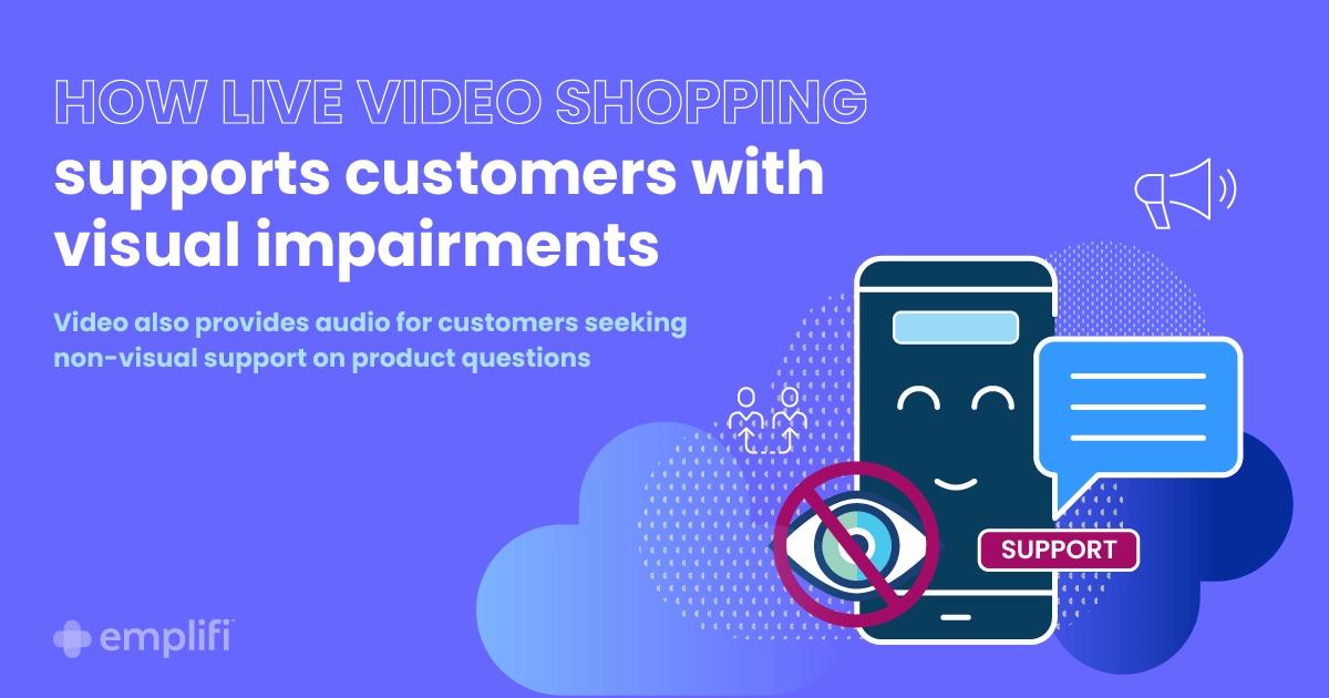 Graphic: Live video shopping platforms can serve as an audio connection to sales associates and customer support.