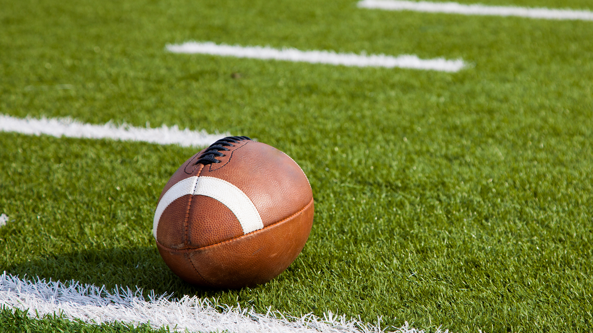 football on a field