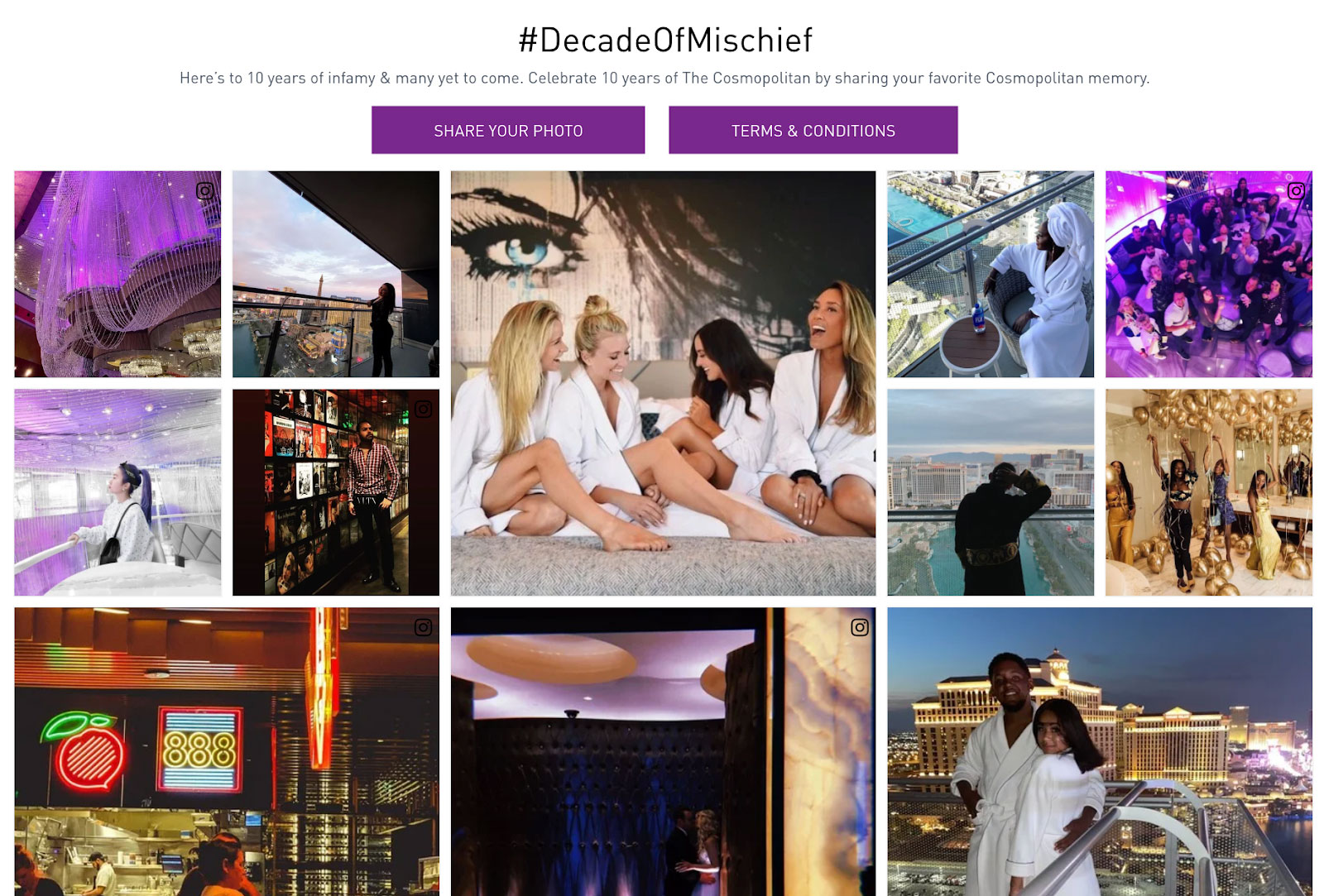 Emplifi Customer Success Story: The Cosmopolitan of Las Vegas (UGC - DecadeOfMischief)