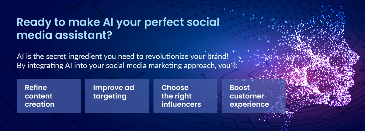 Supporting image 2: AI is social media assistant