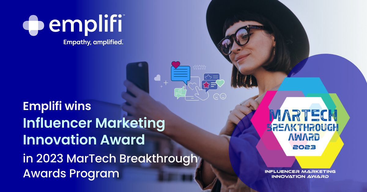 Emplifi Wins “Influencer Marketing Innovation Award” in 2023 MarTech ...