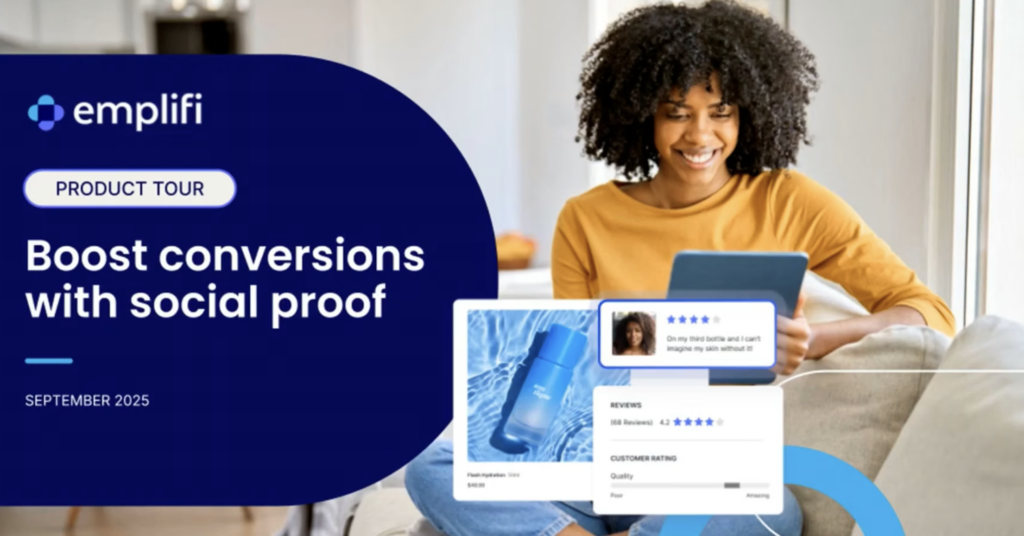 Boost conversions with social proof