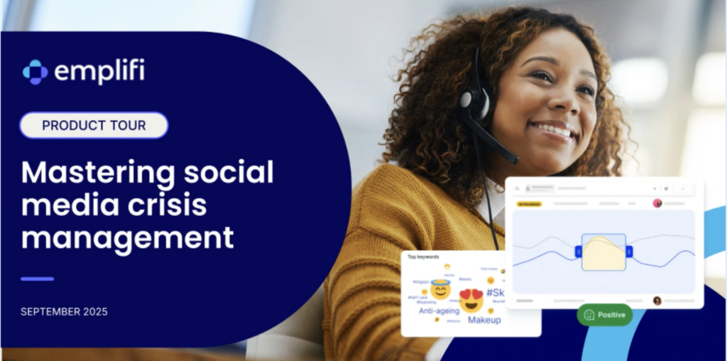 Crisis management product tour