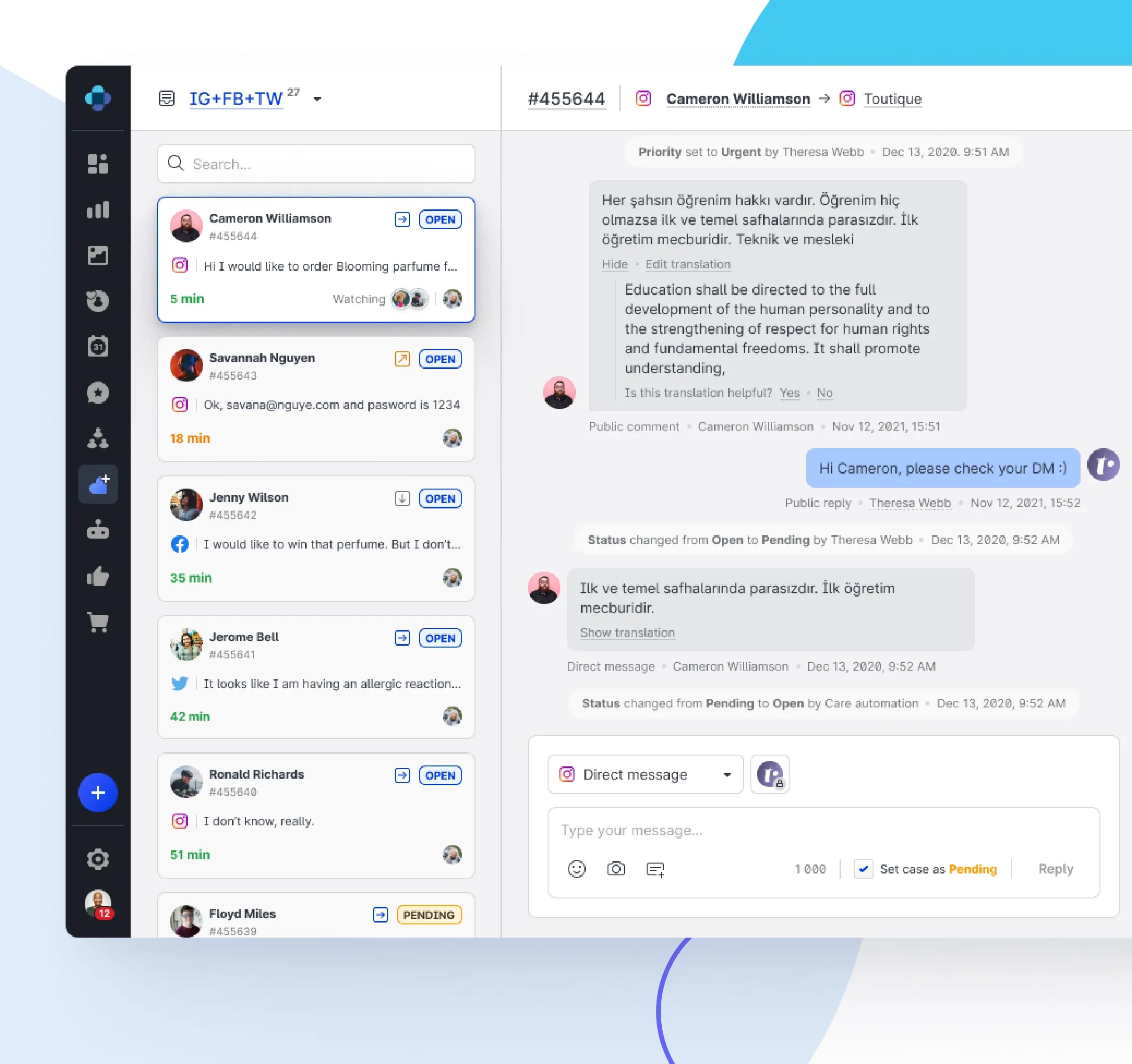 Emplifi care workflow