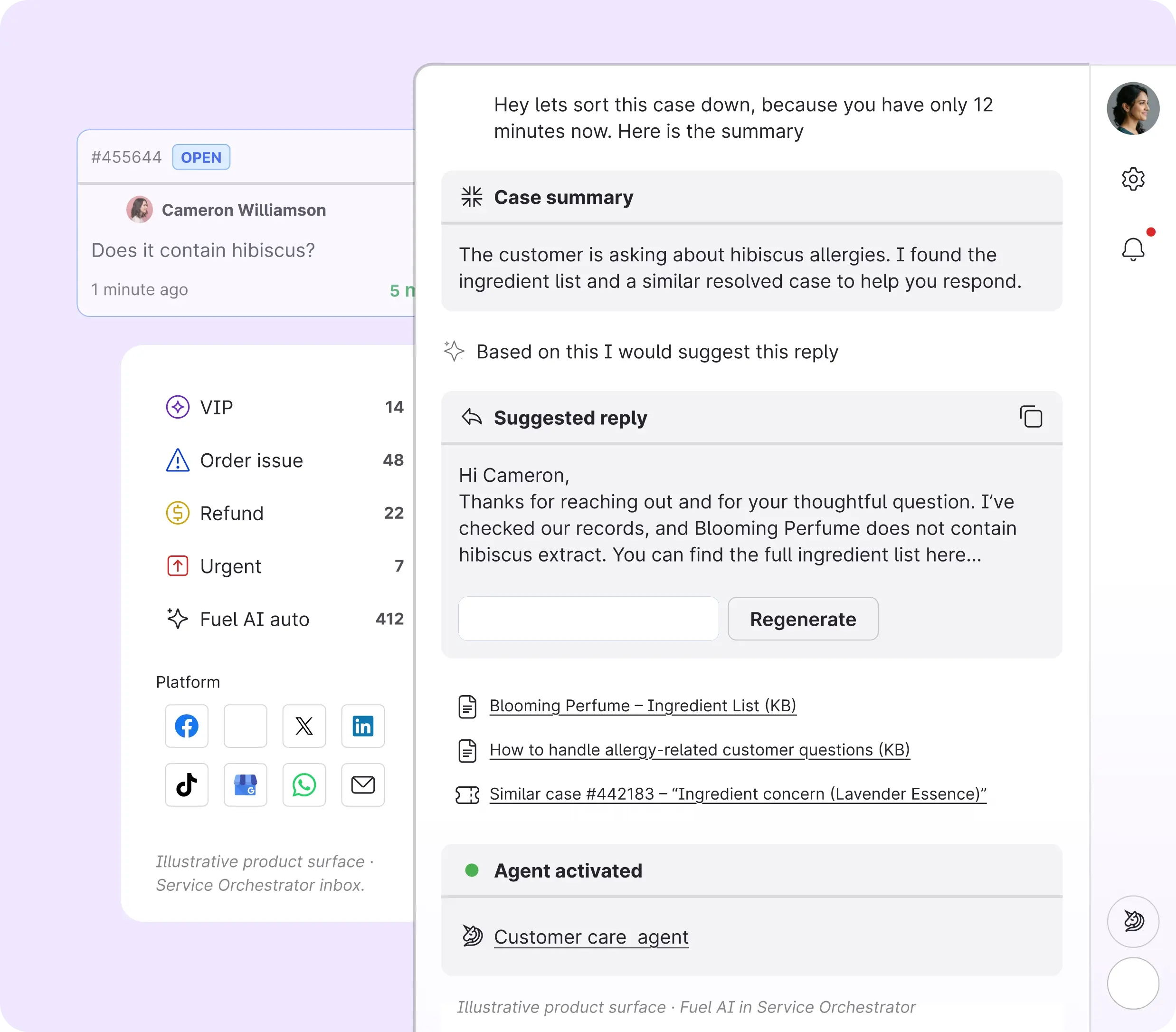 How Emplifi experience orchestration works