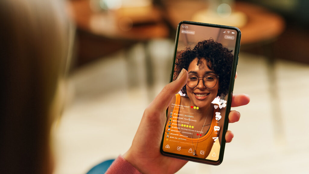 Phone live stream