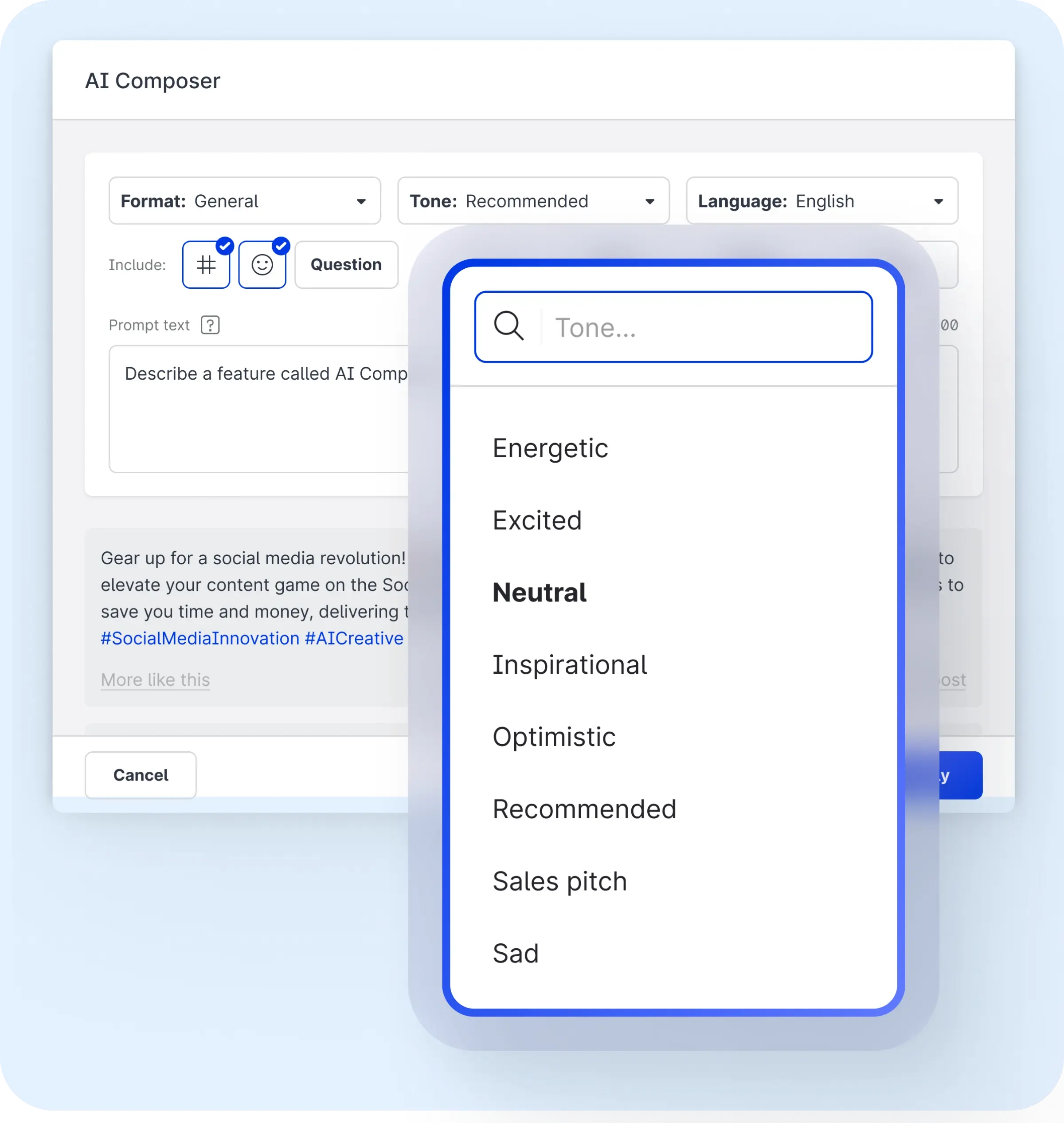 Emplifi AI Composer